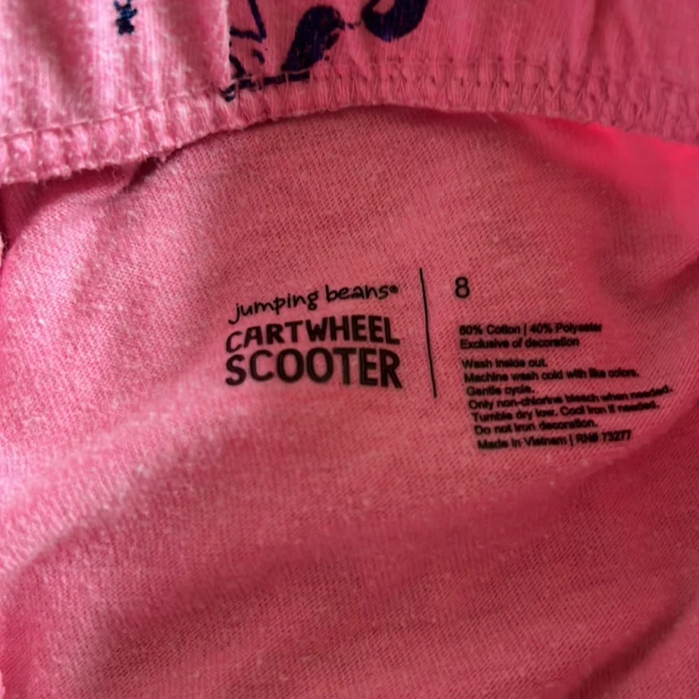 Pink unicorn skort